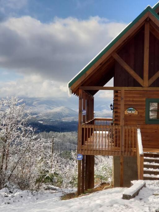 Willa Yogi'S Den: Breathtaking Views! 3 Min To Dollywood, On 1 Acre! Sevierville Zewnętrze zdjęcie